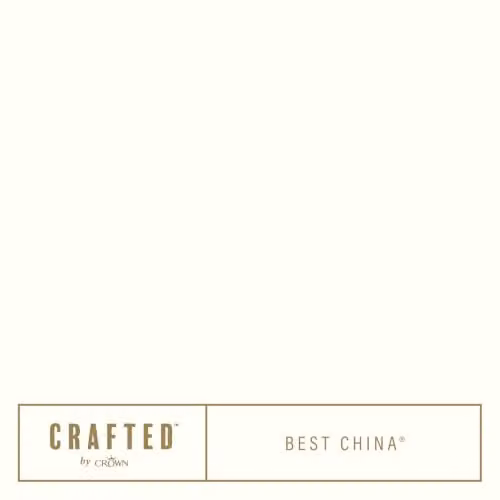 Crown Best China Matt Emulsion Paint Tester Sample, White, 125ml – 3
