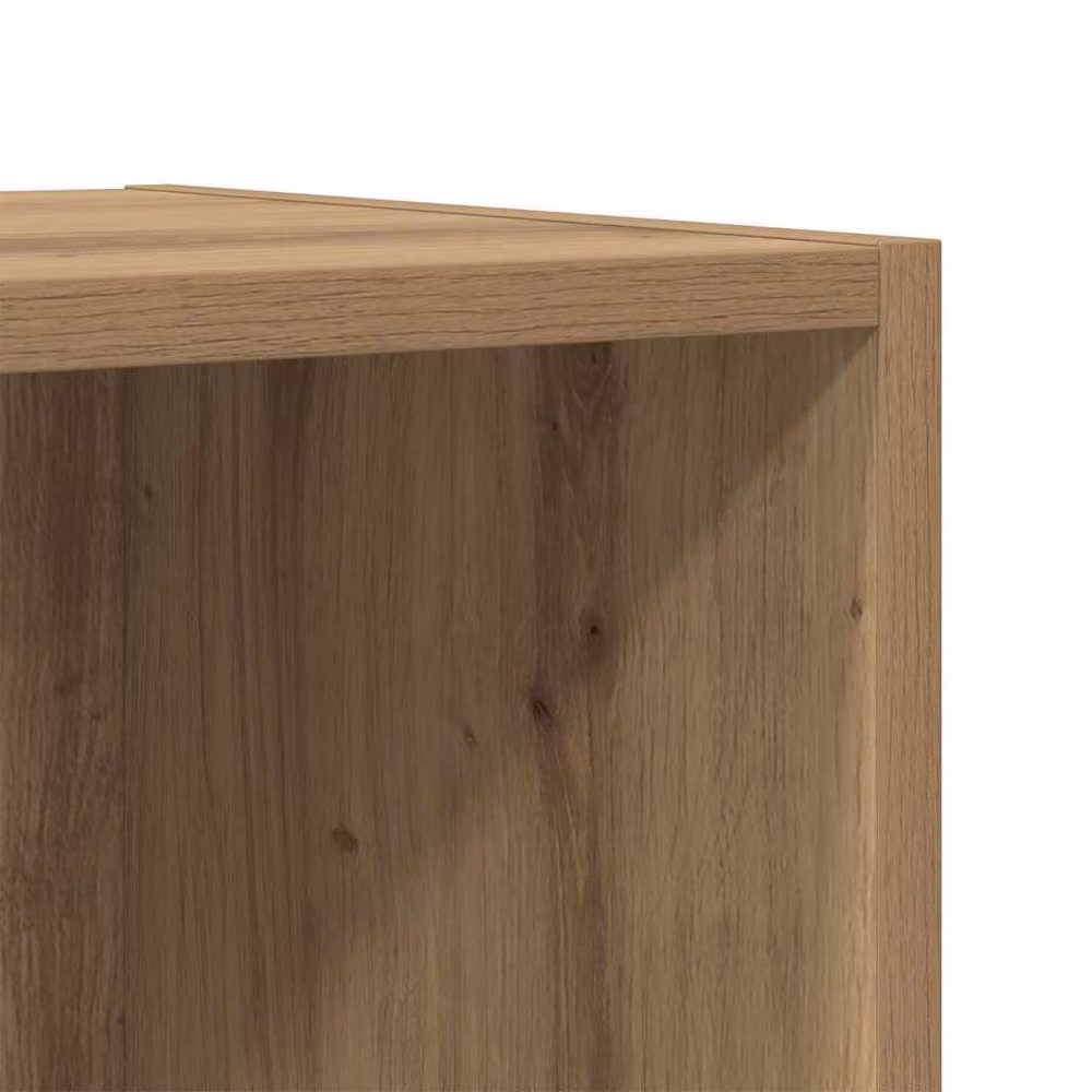 Berkfield Home 2-Piece Brown TV Cabinet Set in Engineered Wood, W/D/H: 37 x 35 x 37 cm – 5
