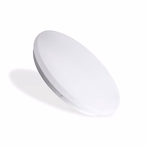 ENERJ 12W LED Ceiling Light, White, 960 Lumens, CCT Changeable, IP44, Diameter: 25 cm, Height: 5.5 cm