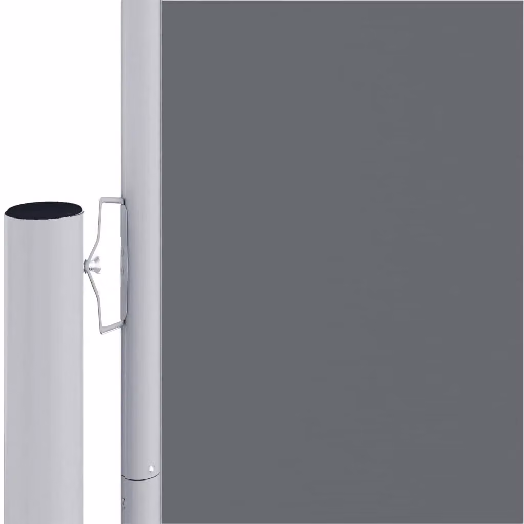 Berkfield Home Retractable Side Awning in Anthracite and Black, W/H: 1000 x 200 cm – 2