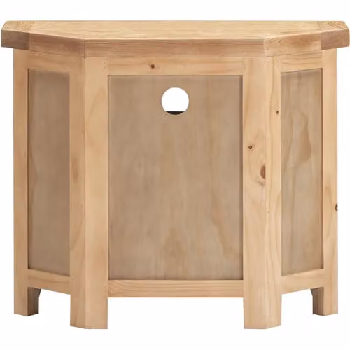 Seconique Windsor Corner TV Unit in Natural Oak, W/D/H: 80 x 40 x 65.01 cm – 3