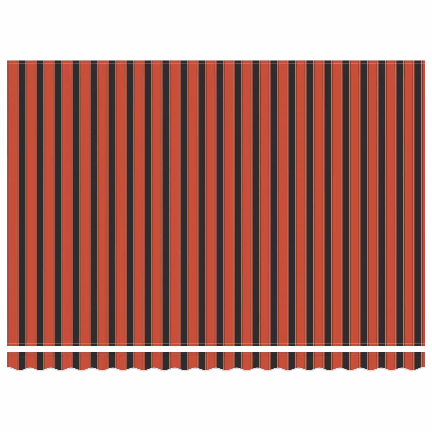 Berkfield Home Manual Retractable Wall-Mounted Awning with LED, Orange and Brown Striped, W: 450 cm, D: 300 cm – 3