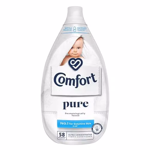 Comfort Pure Ultra Concentrated Fabric Conditioner, 940ml