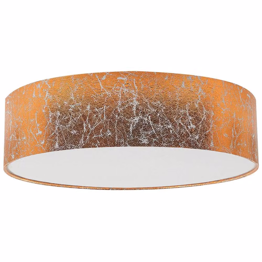 Wyld and Coco Flush Ceiling Lamp in Silver and Copper, Height: 45 cm – 2