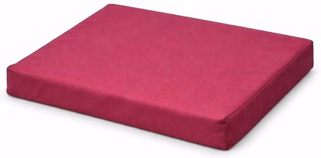 Churnet Valley Garden Furniture Ltd Waterproof Single Foam Cushion in Wine, W: 52 cm, D: 42 cm, H: 6 cm