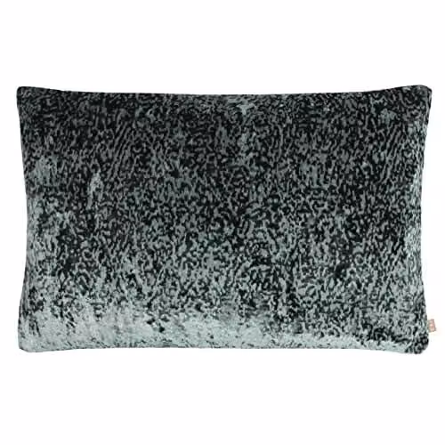Kai Lynx Velvet Jacquard Rectangular Cushion in Multicolour Green, W/D/H: 60 x 40 x 40 cm