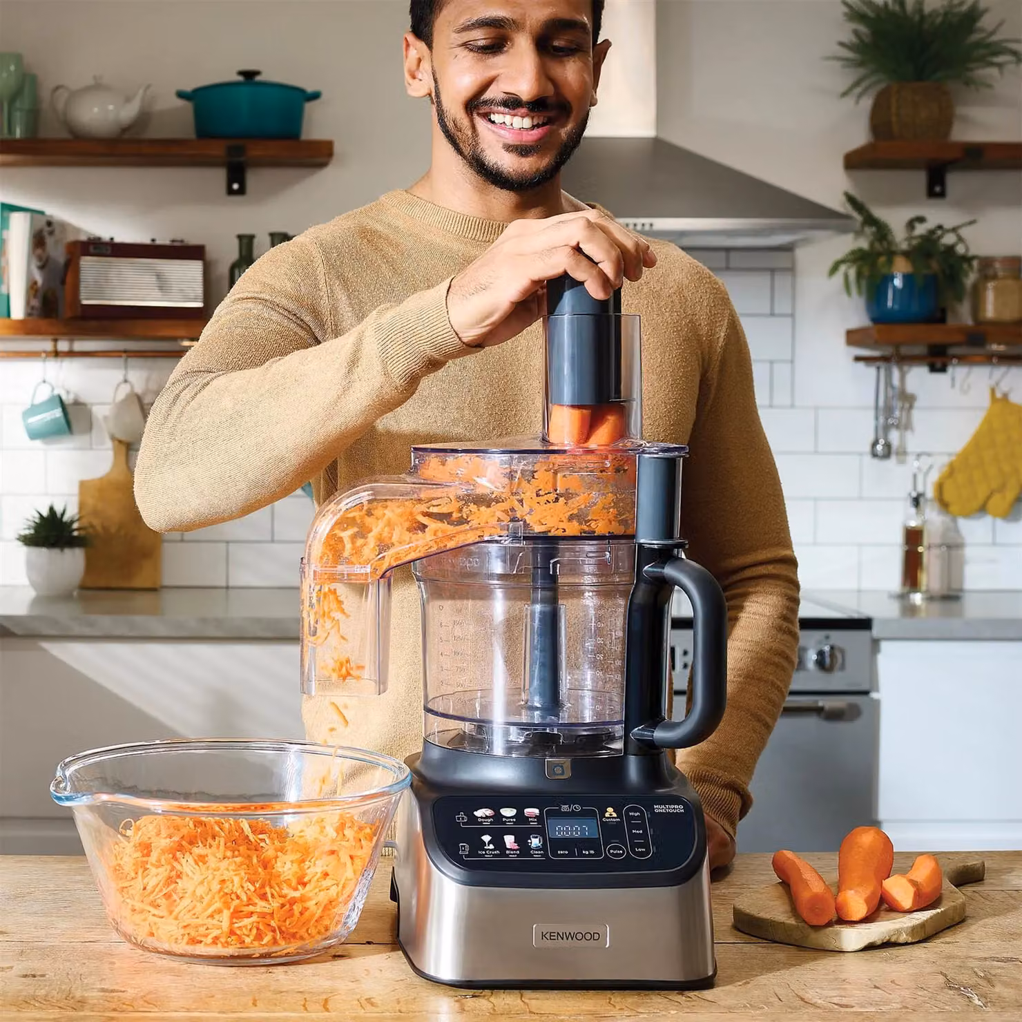 Kenwood OneTouch Food Processor and Blender in Silver and Stainless Steel – 2