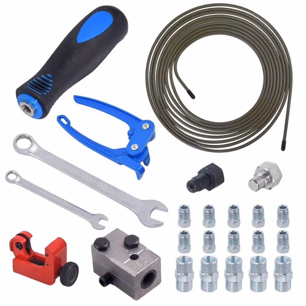 NESTLUNE Brake Lines Repair Kit with Flaring Tool and Cutter, Blue, W: 100 cm, D: 40 cm, H: 22 cm – 4