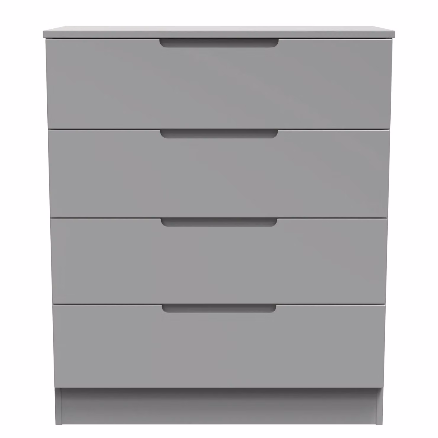 2 U Lucca 4 Drawer Chest in Matt Dark Grey – 2