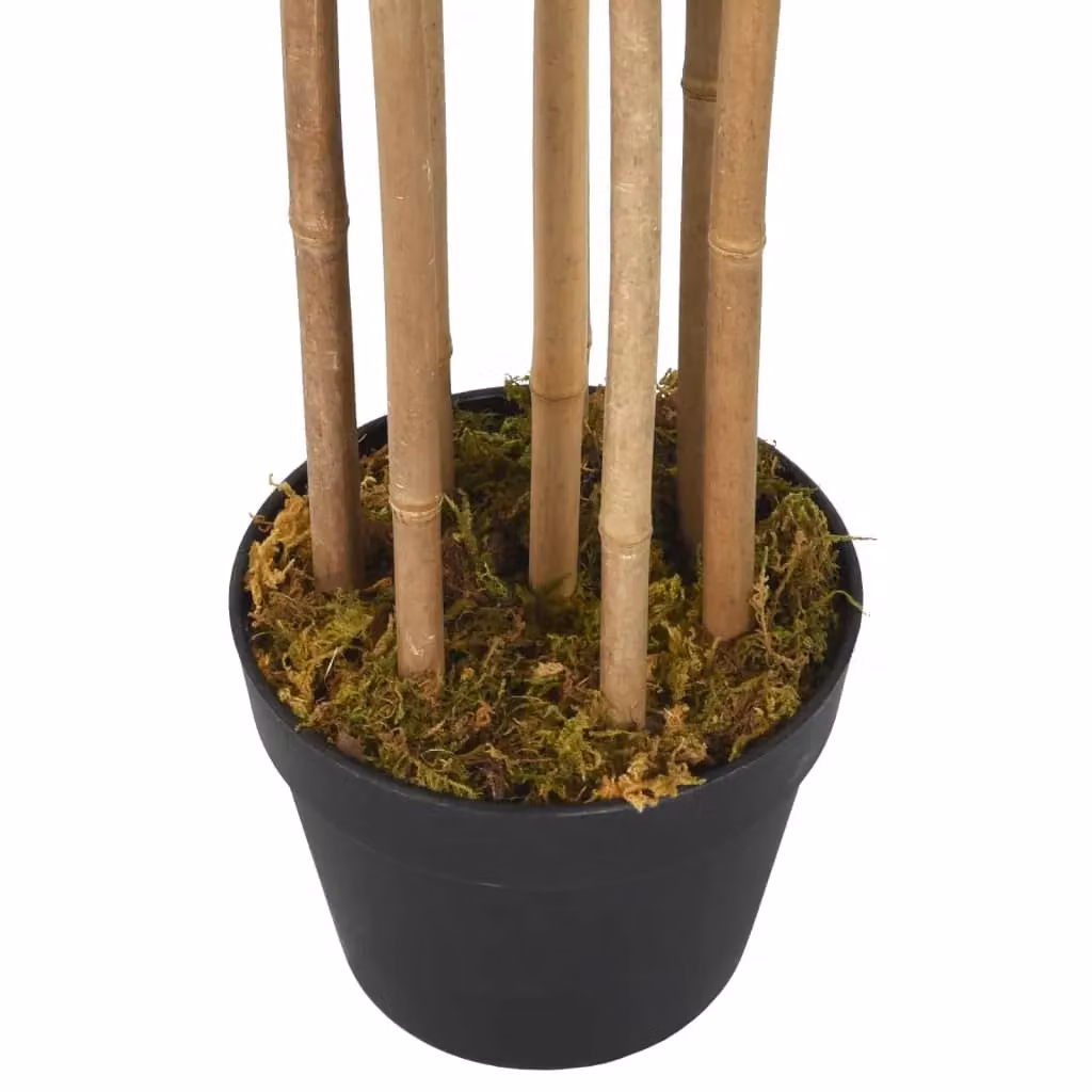 Berkfield Home Artificial Green Bamboo Tabletop Tree with 500 Leaves, Height: 80 cm – 3