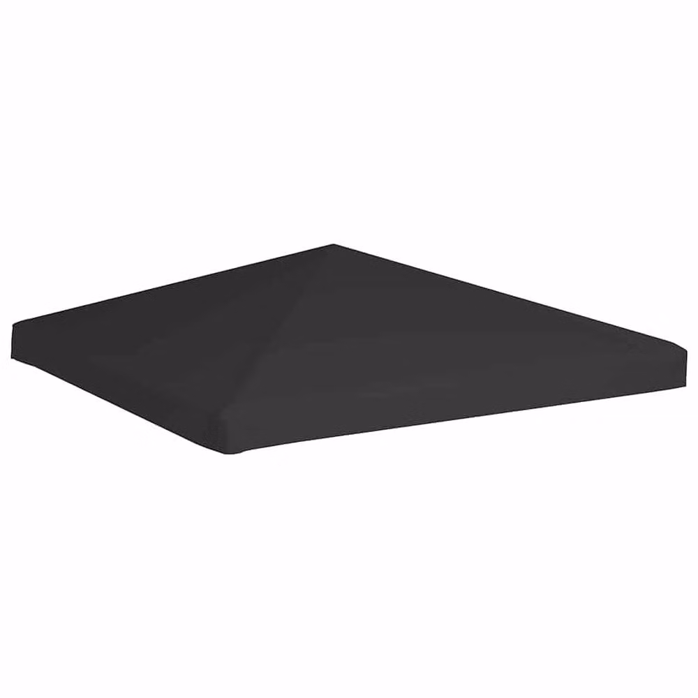 Berkfield Home Black Polyester Gazebo Top Cover 3 x 3 m – 2