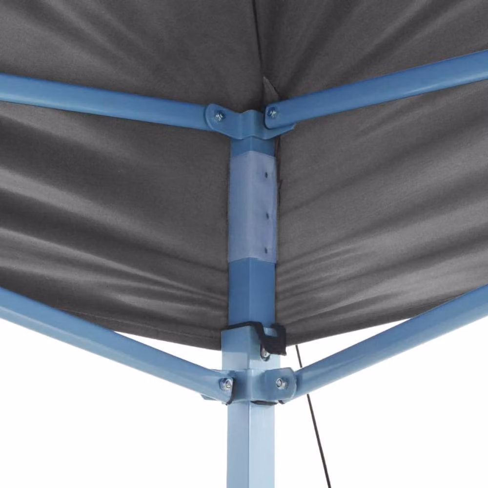 Berkfield Home Foldable Pop-Up Party Tent with 2 Sidewalls, W/D/H: 3 x 3 x 3 m, Anthracite Dark Grey – 2
