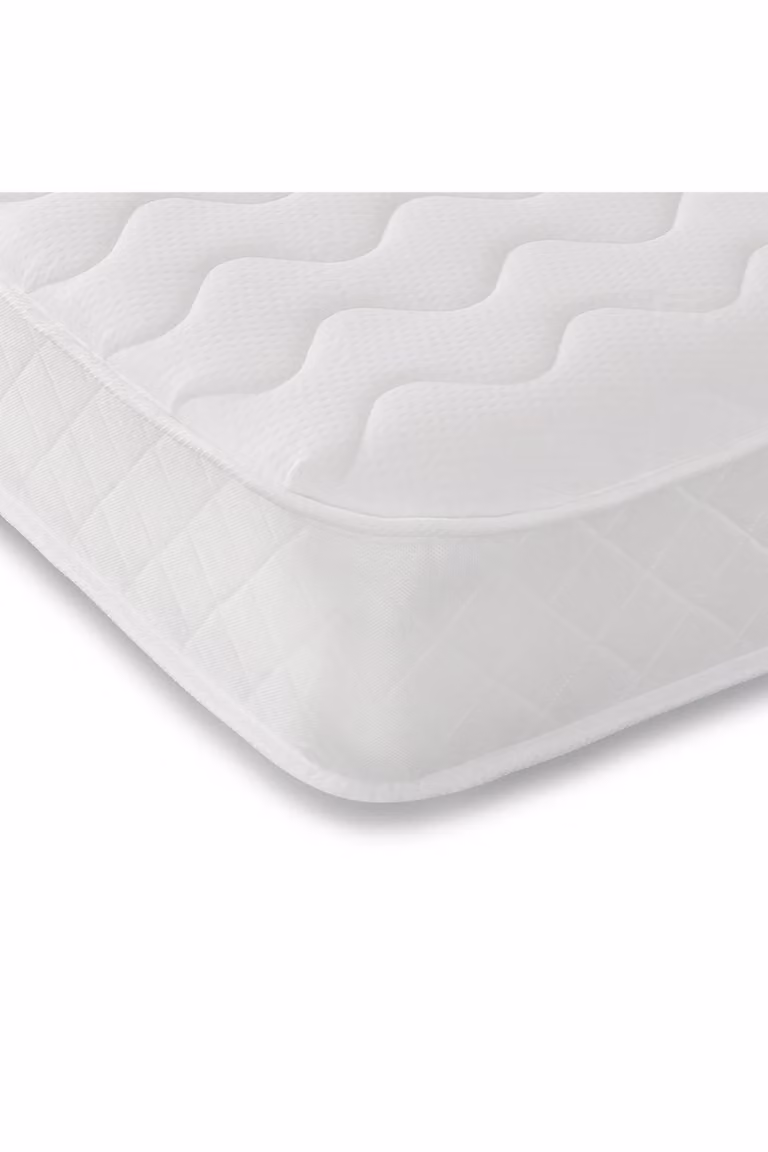 Starlight Beds Flame Hybrid Mattress, Soft Feel Memory Foam and Spring Support, White, W/D/H: 180 x 200 cm