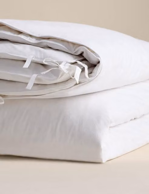 M&S White 18 Tog All Seasons 3 in 1 Duck Feather and Down Duvet