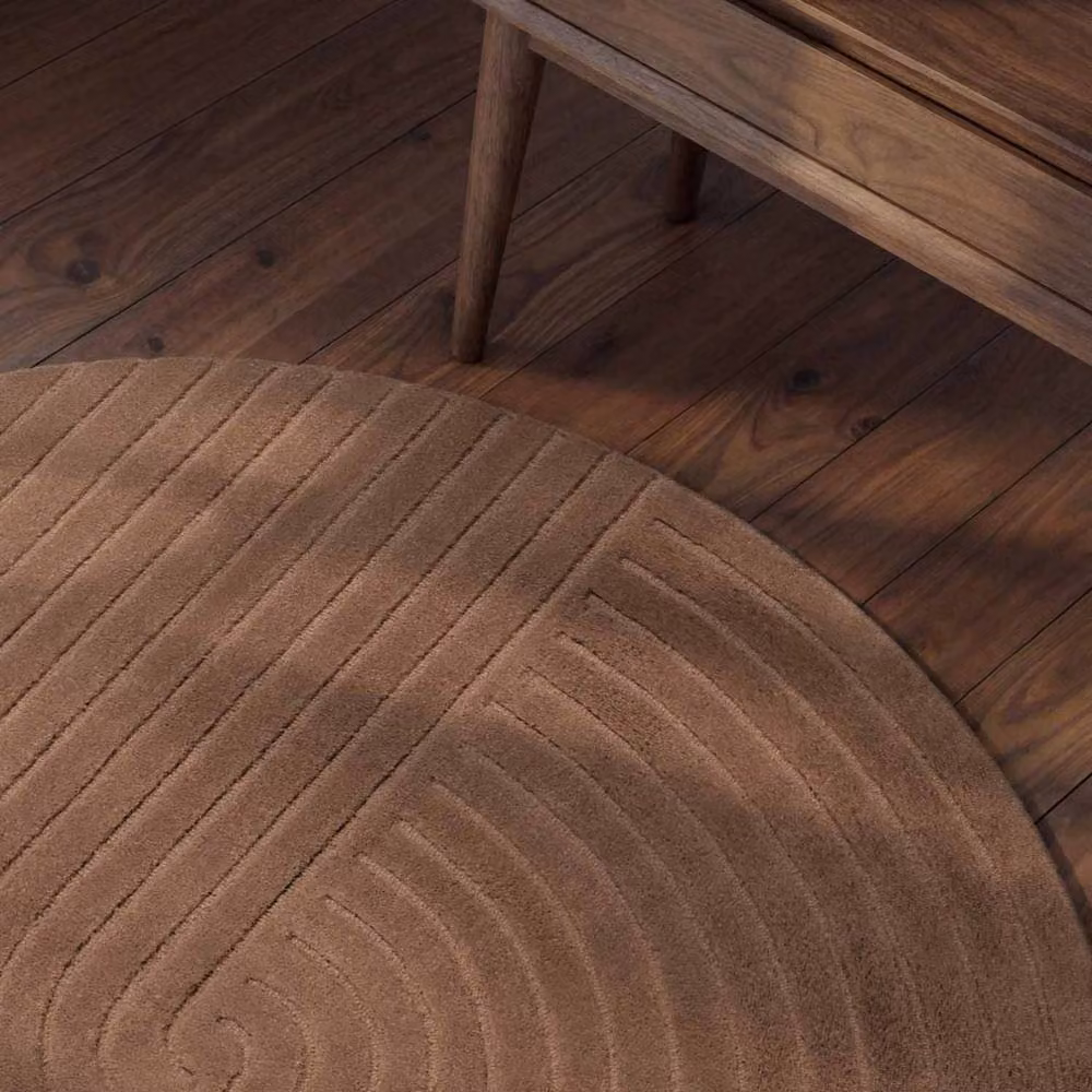 Vikosa Arcura Abstract Wool Rug in Beige, W: 160 cm, D: 230 cm – 2