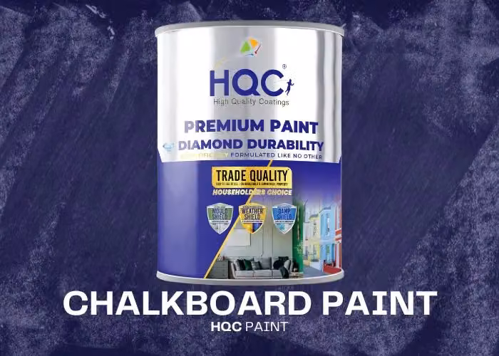 HQC Paints Blackboard and Chalkboard Paint in Light Beige, 1 Litre, Matt Finish, Water Based – 5