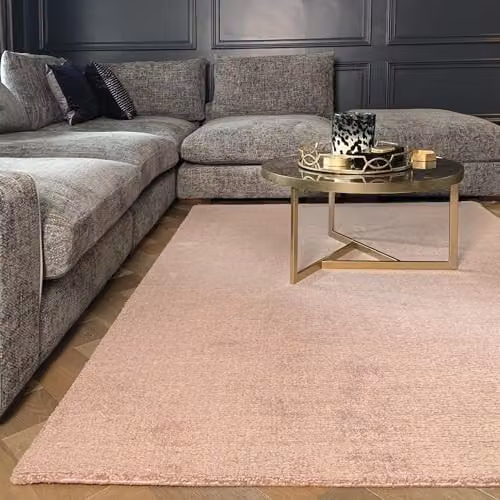 Phoenox Textiles Limited Origins Reef Pink Rectangular Rug, W: 160 cm, D: 230 cm – 2