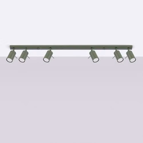 SOLLUX lighting Ring Modern Ceiling Lamp in Olive Green – 2