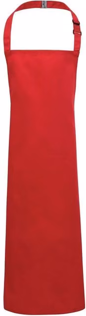Premier Red Cotton Plain Apron for Children