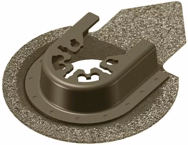 Faithfull Multi-functional Carbide Grit Finger Grout Remover, 65mm, Multi Colour