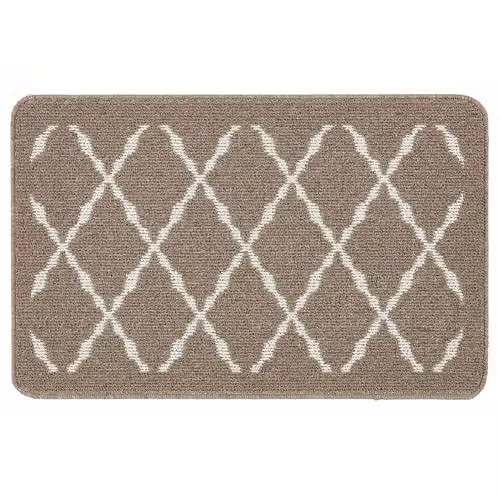 My Mat Arbor Stone Stain Resistant Non-Slip Door Mat, Beige and Grey, W: 50 cm, D: 75 cm – 1