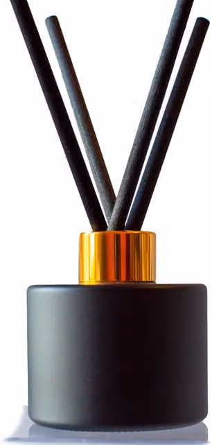 Perfect4U Myrrh and Tonka Oriental Gourmand Reed Diffuser in Black