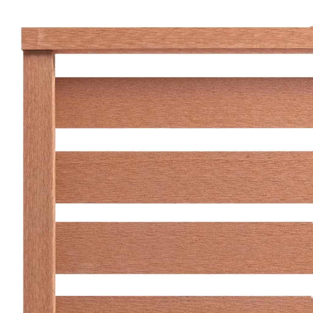 Berkfield Home WPC Fence Panel, Brown, W/H: 180 x 180 cm – 3