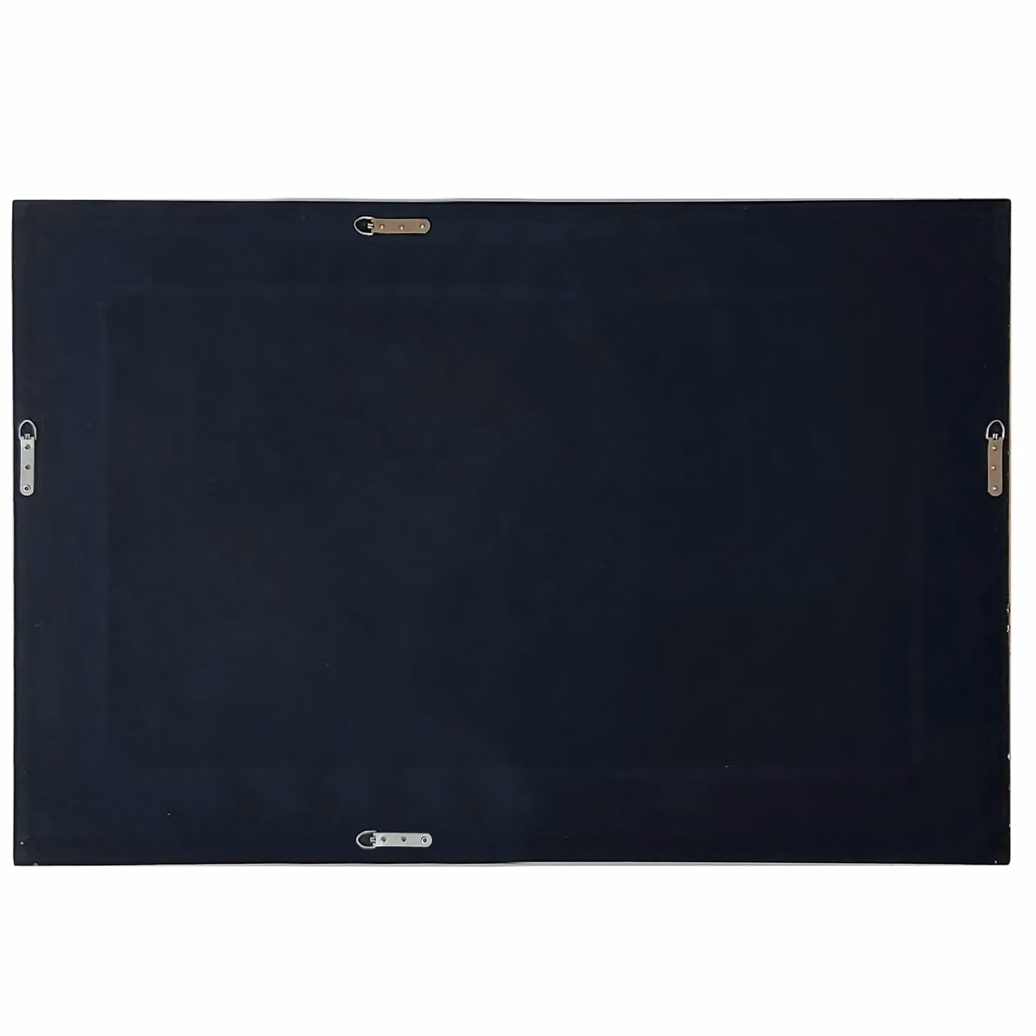 Agenzia 14 Silver Rectangular Bevelled Glass Wall Mirror W: 120 cm, H: 80 cm – 3