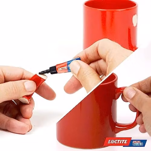 Loctite Universal Super Glue, Transparent All Purpose Adhesive, 3 x 1g – 4