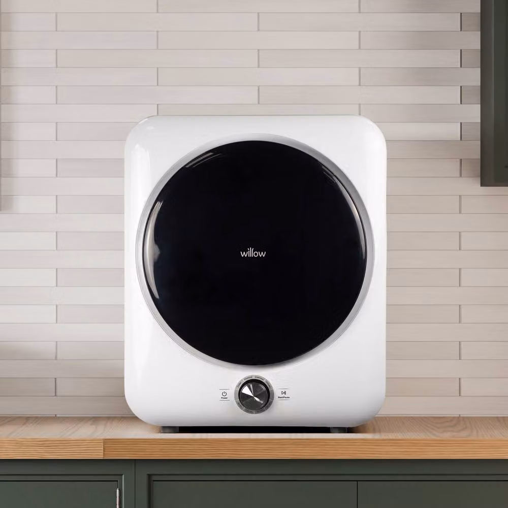 Willow W3TDW Compact 3kg Vented Tabletop Tumble Dryer, White – 2