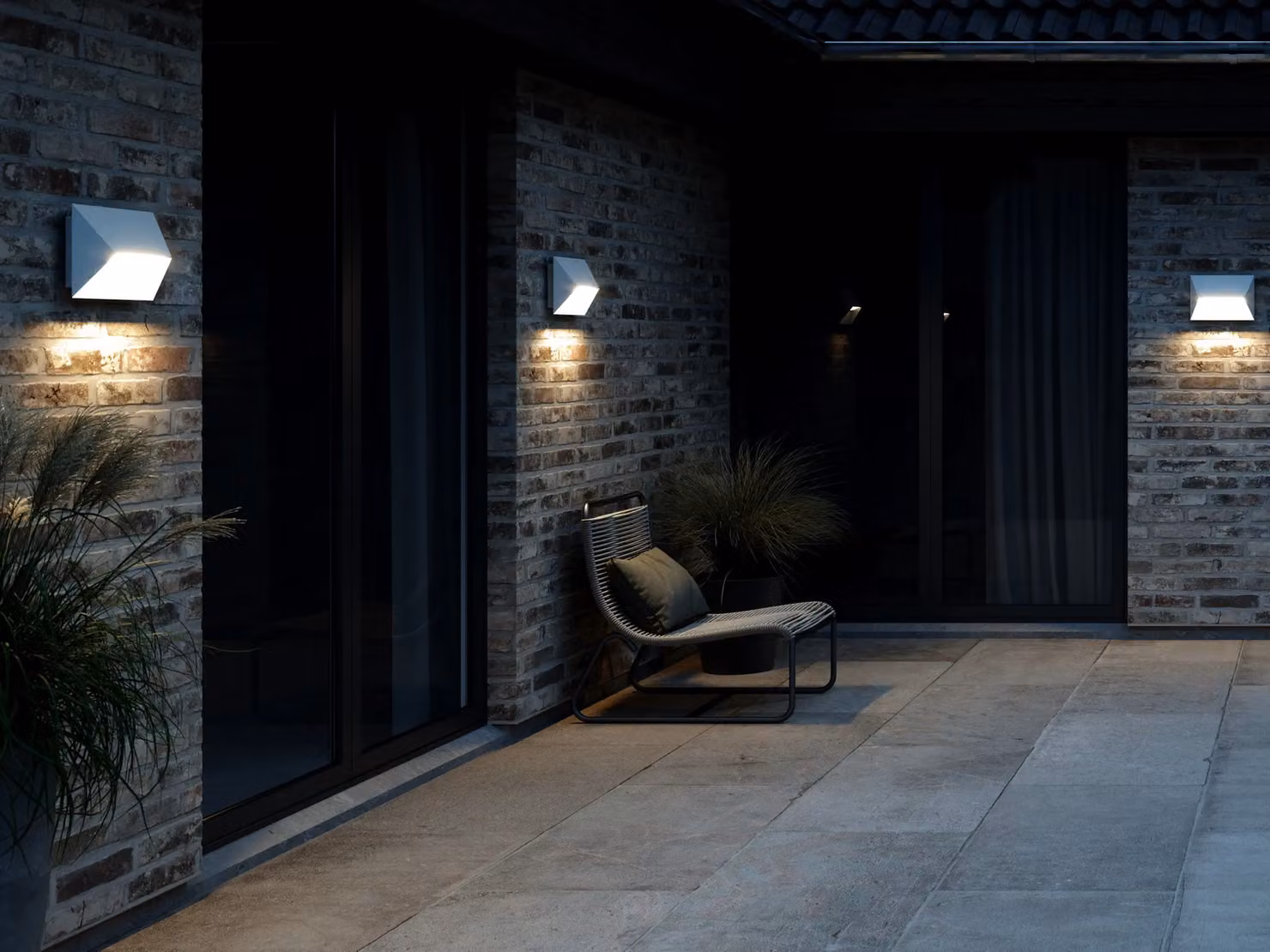 Nordlux Pontio Modern Outdoor Wall Light in White Aluminium with GU10 Socket and IP54 Rating – 2