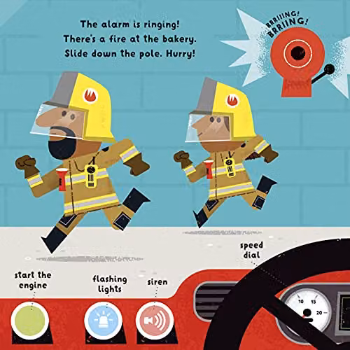 I'm The Fire Engine Driver by Oxford University Press, Multicolour Paper Book – 3