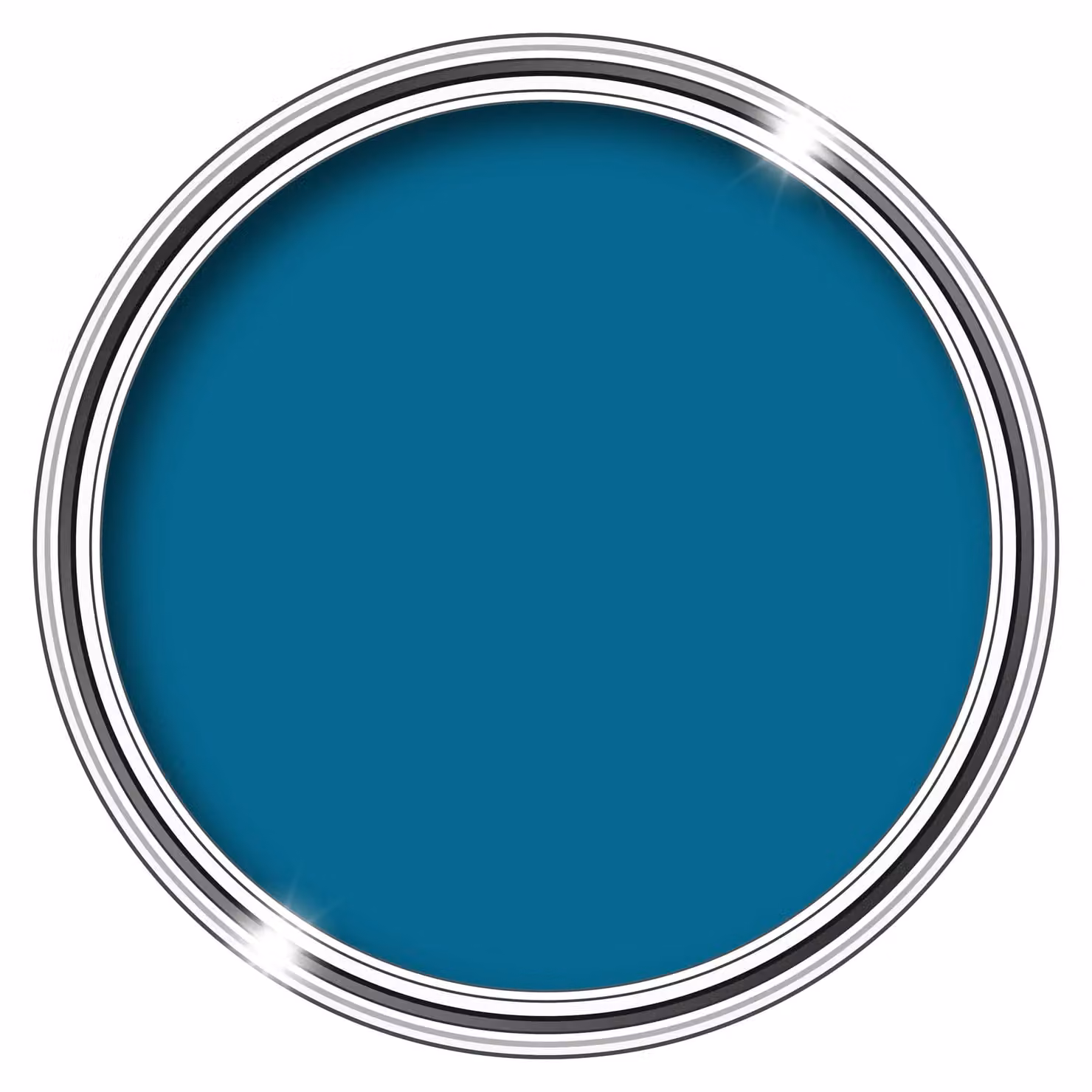 HQC PAINTS Kitchen and Bathroom Paint in Marina Blue, 5 l – 3