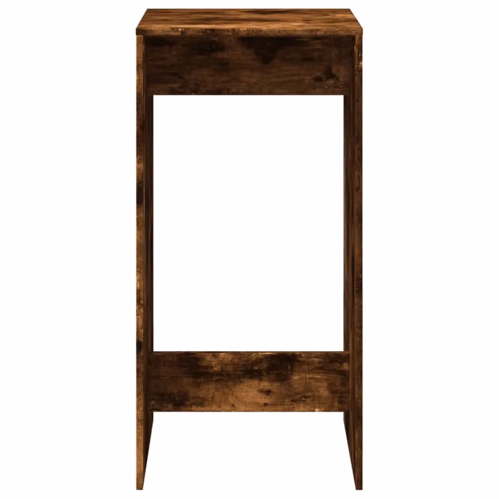Berkfield Home Bar Table in Smoked Oak Brown, W/D/H: 51 x 50 x 103.5 cm – 4