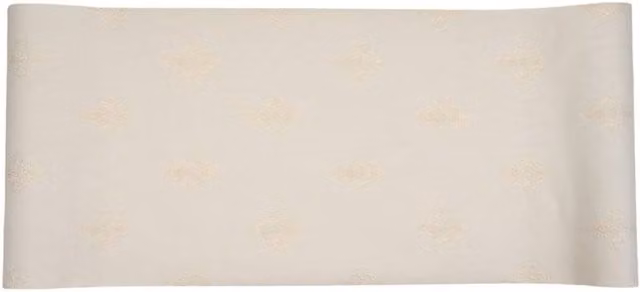 Living and Home Beige 3D Embossed Floral Non-Woven Wallpaper Roll