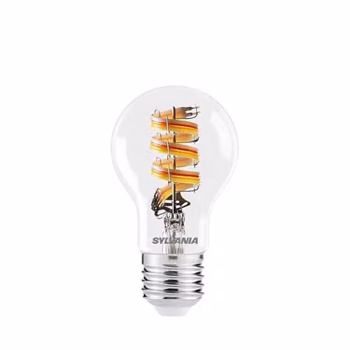 SYLVANIA SylSmart E27 Smart LED Bulb, Dimmable RGBW White and Multicolour Globe Light for Amazon Alexa, Google Assistant and Apple HomeKit
