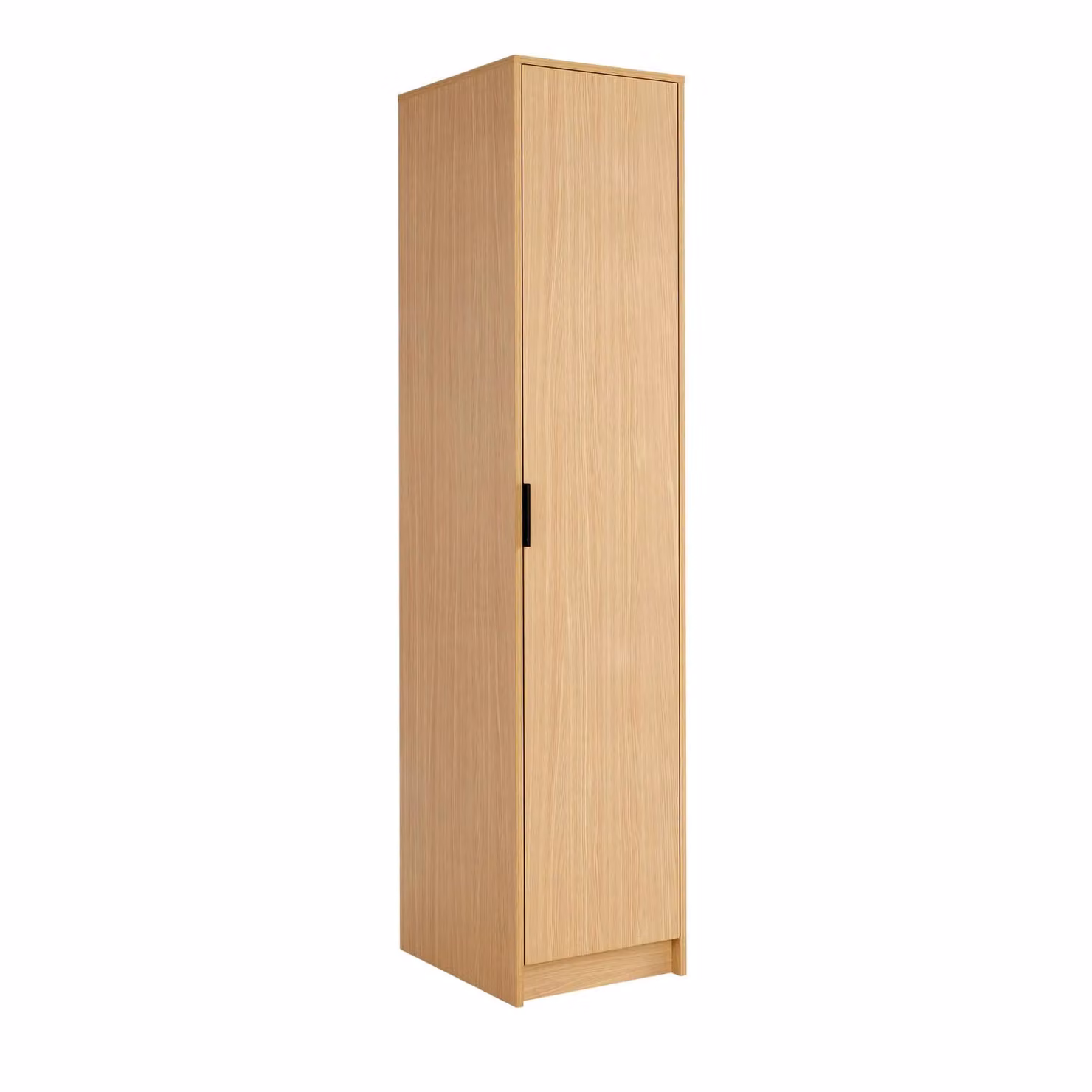 Home Source Phoenix 1 Door Wardrobe in Light Oak – 5