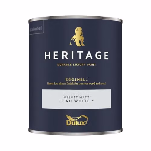 Dulux Heritage Eggshell Wood and Metal Paint in White, 0.75 l – 1