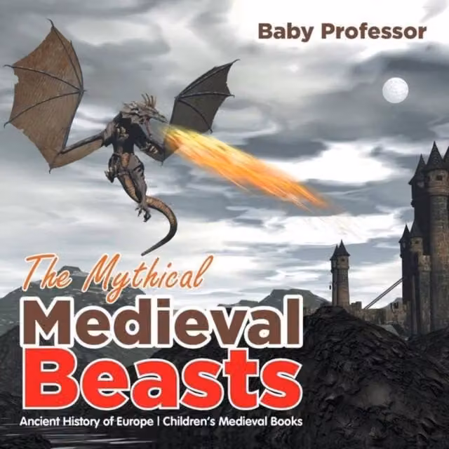 Baby Professor The Mythical Medieval Beasts Ancient History of Europe Children's Book in Multicolour