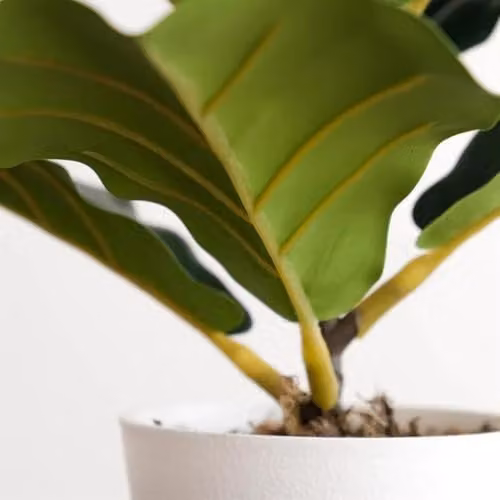 Leaf UK Pack of 6 Realistic Green Artificial Potted Foliage Plants for Tabletop – 5