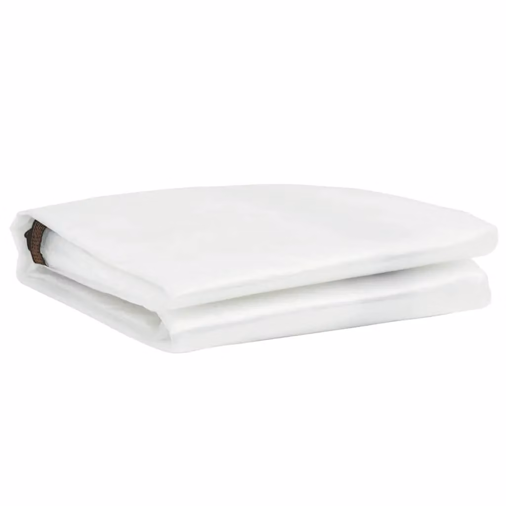 Berkfield Home Transparent Polyethylene Plant Cover with Eyelets, W: 3 m, L: 8 m – 2