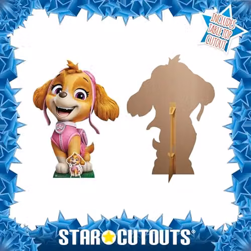 Star Cutouts SC4606 Paw Patrol Skye Air Rescue Puppy Cardboard Cutout, Height: 121 cm, Multicolour – 4