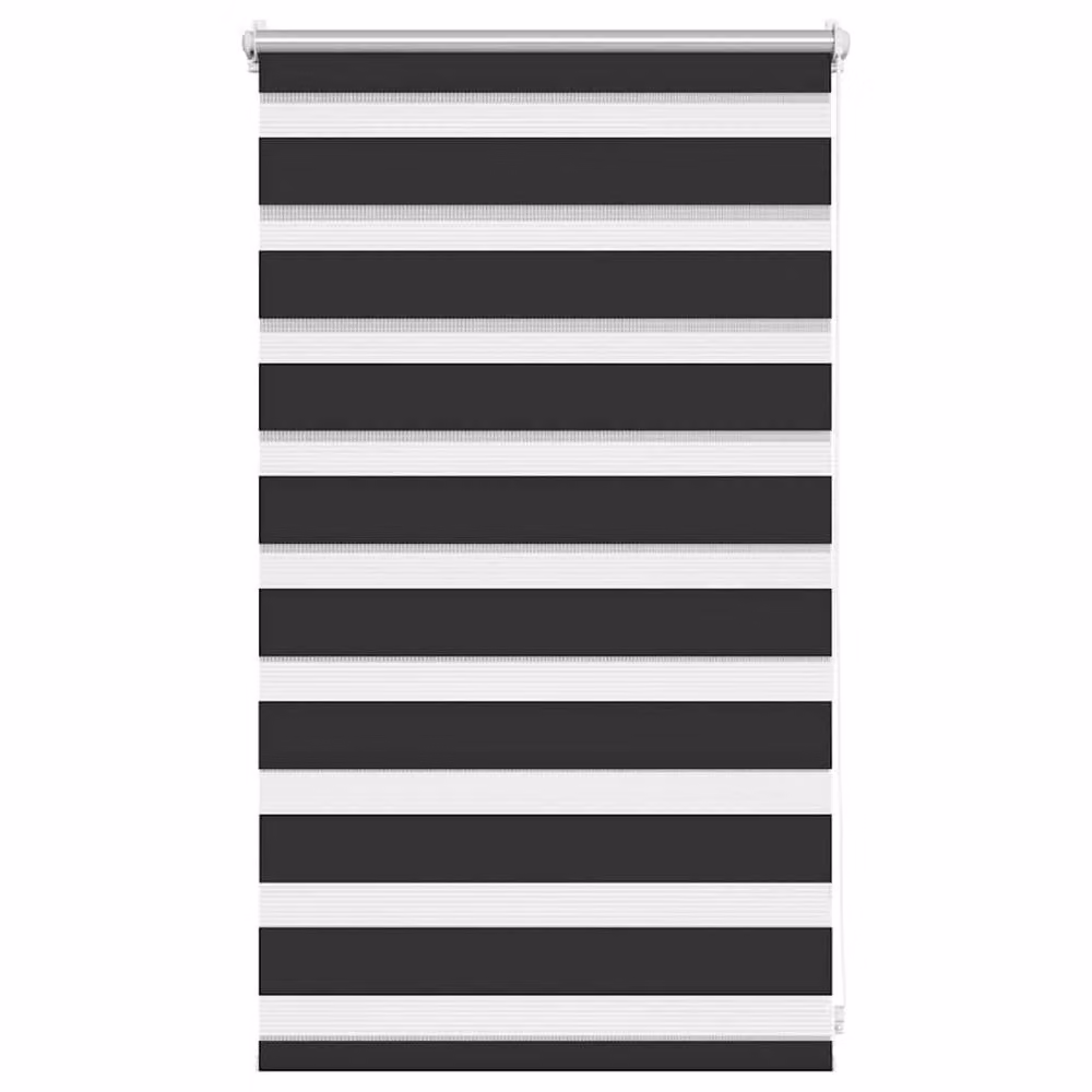 Berkfield Home Elegant Zebra Blind, Black and White, W: 50 cm, H: 100 cm – 3