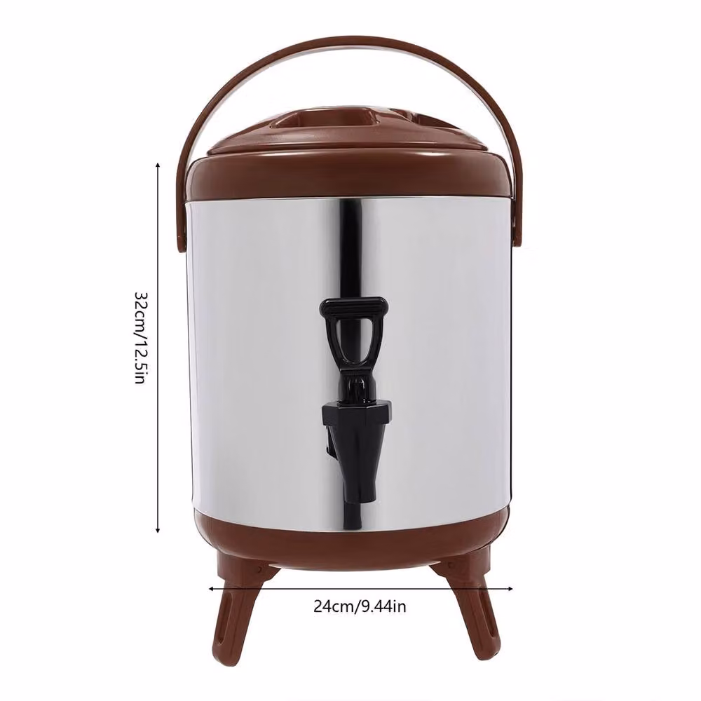 Nordara 6L Thermos Cold and Hot Beverage Dispenser in Brown – 2