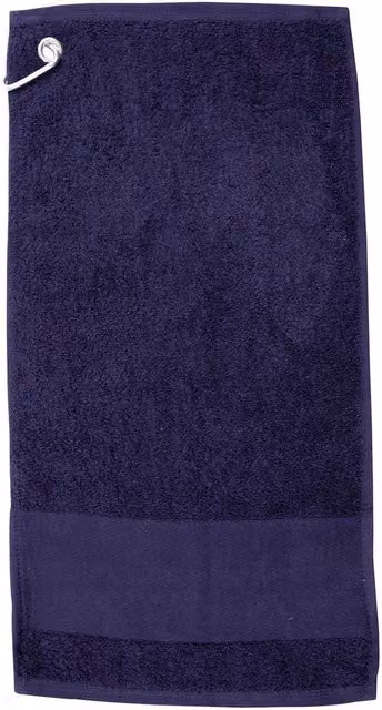 Towel City Unisex Printable Cotton Golf Towel in Blue – 1
