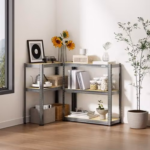 VonHaus 5-Tier Heavy Duty Steel Garage Shelving Unit in Grey – 7