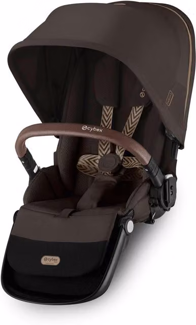 Cybex Gazelle S Second Seat Unit in Chocolate Brown
