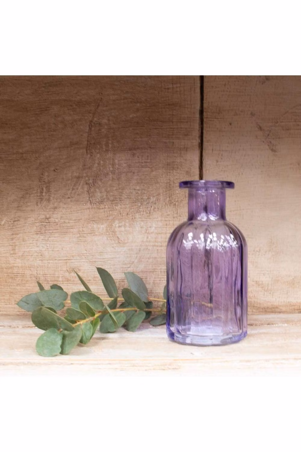 KDMD Lilac Flora Glass Bottle Vase, Purple, 10 Pack – 3