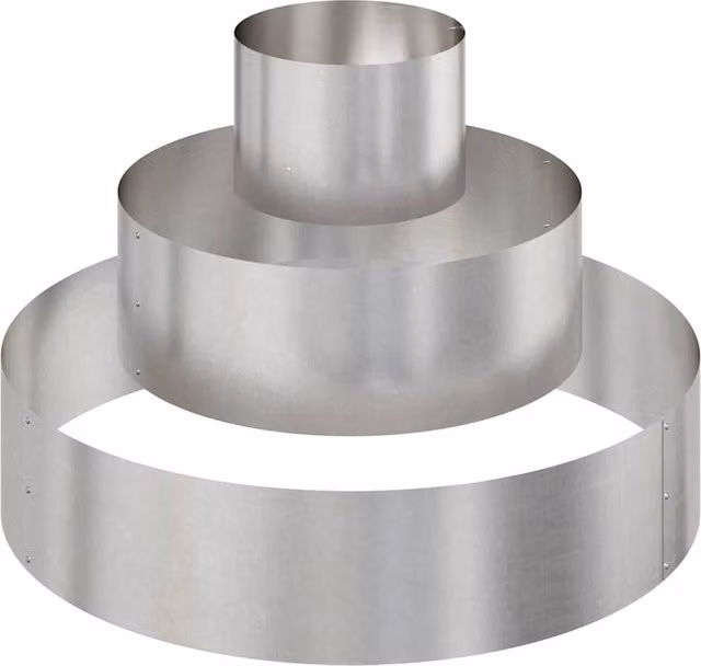Berkfield Home Large Cylindrical Stainless Steel Metal Planter in Silver – 1