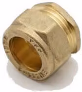 Prima Classic Compression Stop End 15mm - Grey